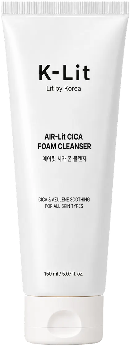 K-LIT AIR-LIT CICA FOAM CLEANSER, 150 ml