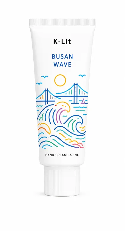 K-LIT BUSAN WAVE HAND CREAM, 50 ml