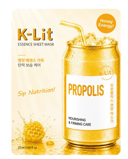 K-LIT PRO POLIS NOURISHING SHEET MASK, 25 ml